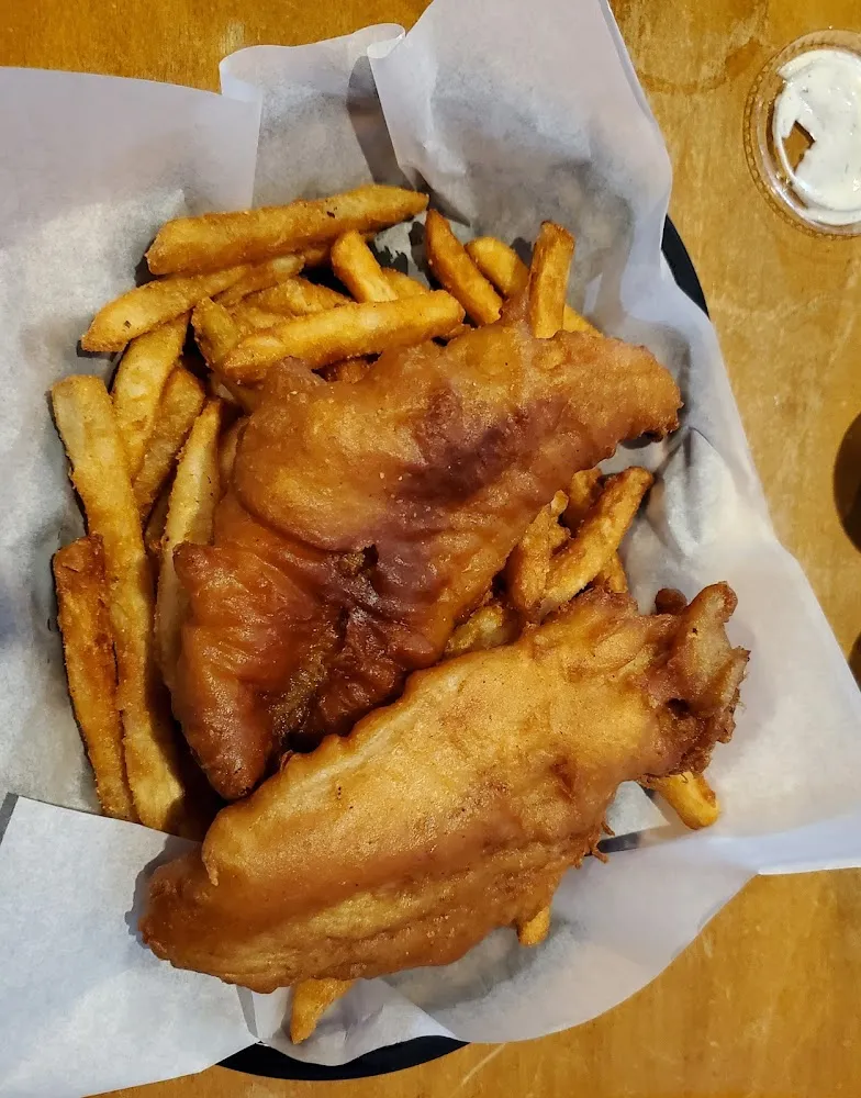 Beer Battered Fish & Chips