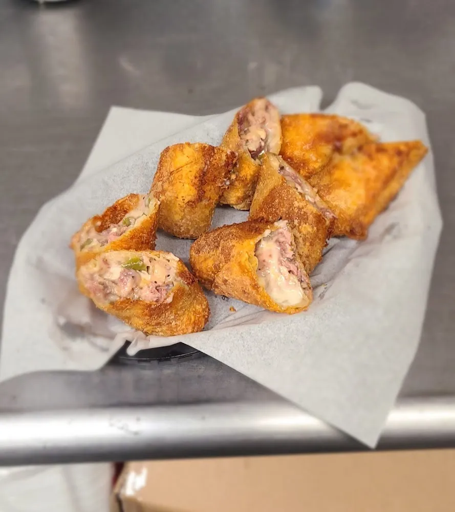 Philly Steak and Cheese Eggrolls